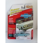 Johnny Lightning 1:64 Chevrolet Bel Air 1962 twilight blue poly